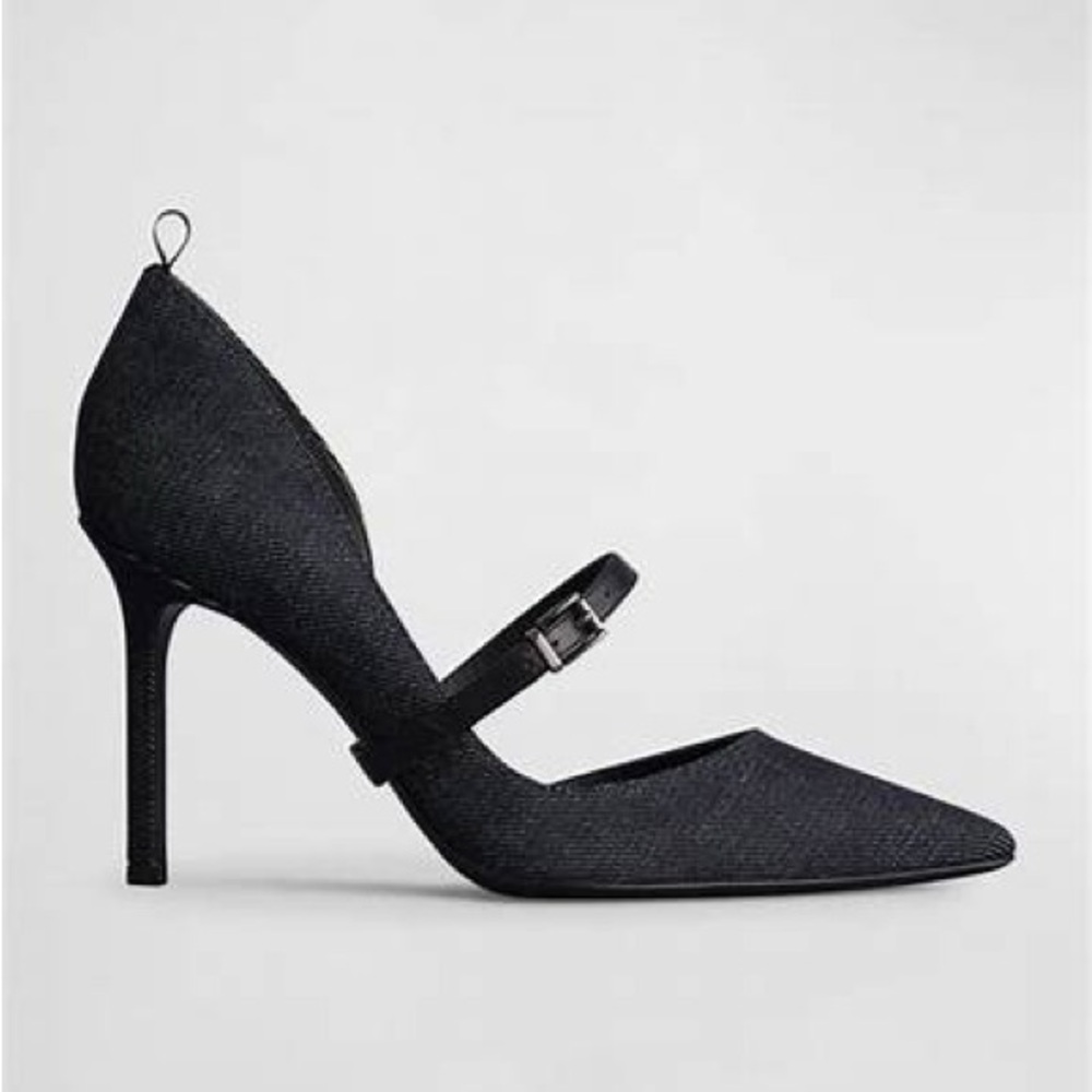 Rag and Bone Mary Jane Heel in Dark Denim